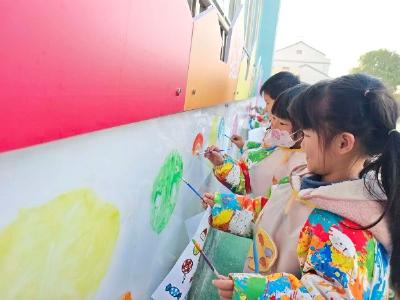 甜蜜童“画”，我在华严有糖吃