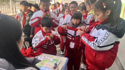 汉川市实验小学教联体开展一二年级无纸笔趣味测评活动