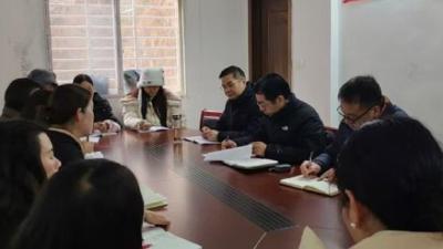 仙人位社区召开2026年第一季度党建联席会