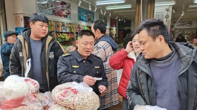 分水镇：市场节前细排查 “食”心守护舌尖暖