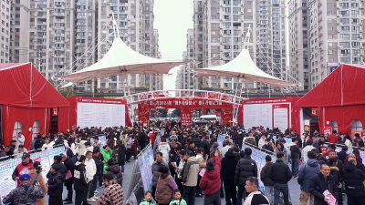 三天两万人次进场求职 “微笑就业”架起云端金桥