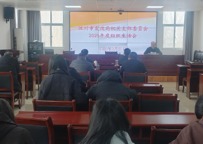 刀刃向内强党性 聚力发展谋新篇  ——市发改局召开2月份支部主题党日活动暨组织生活会