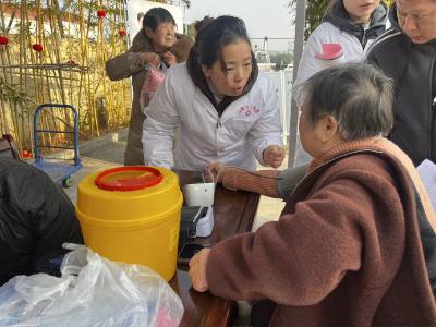 马鞍乡卫生院开展“新春赶大集”义诊活动