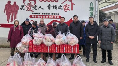 分水镇：情暖福利院，佳节送关怀