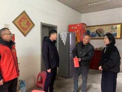 汉川市计划生育协会开展“暖冬行动”走访慰问活动