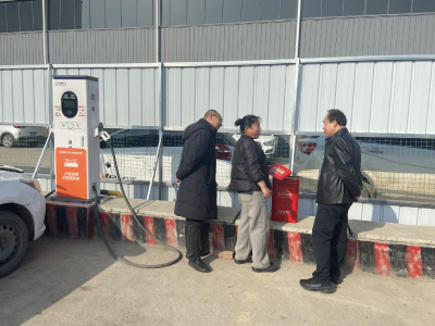 排查能源安全隐患 护航新春平安过节