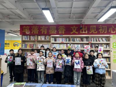 汉江书房思迈杰分馆举办立春节气公益绘画活动