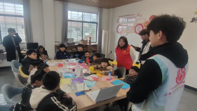 刘家隔镇：寒假托管润童心 趣味课堂迎新春