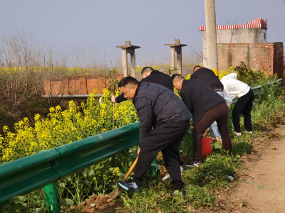 中洲农场组织开展社区矫正对象专项教育及植树活动