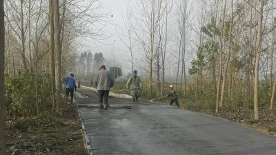 道路硬化惠民生，刘家隔镇铺就乡村幸福路
