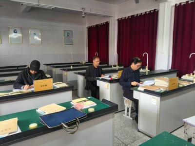 城隍中心初中视导组在城隍中学开展教学视导工作