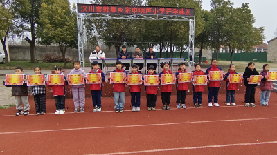 韩集宗申明声小学举行2026年春季开学典礼