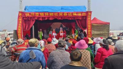 杨林沟镇细鱼湖村：戏曲贺春送福 文化惠民暖人心