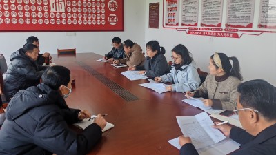 刘家隔镇逼架台村上门为留守老人办理养老认证