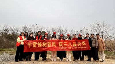 马口镇：巾帼护村美家园 雷锋精神伴我行