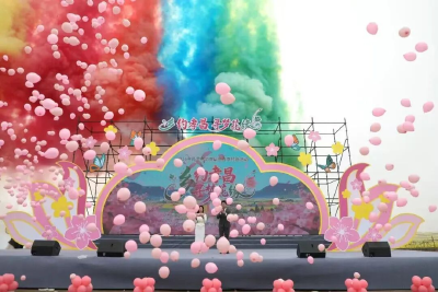 汉川青年赴孝昌，邂逅春日浪漫