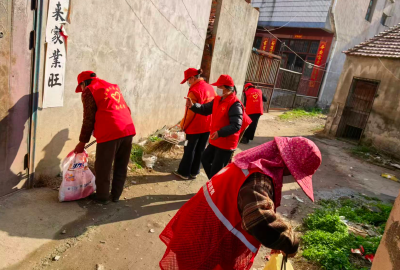 分水镇开展学雷锋人居环境整治活动