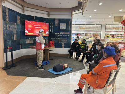 守护高速出行！汉川市红十字会为服务区工作人员开展应急救护培训