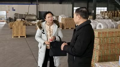 汈东街道深入走访辖区企业 精准服务助力“开门红”