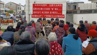 回龙镇开展“3·5学雷锋纪念日”主题活动