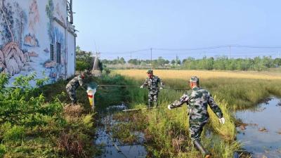 垌塚镇“千渠万沟”行动：清理沟渠70余条，疏通“断头渠”15处  