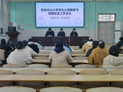 汉川市回龙中心小学：筑牢校园安全防线 护航学生健康成长