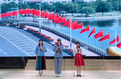 汉川外国语学校小学部举行经典诵读大赛