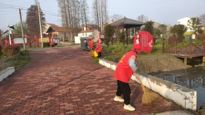 分水镇开展清明假期前清洁家园专项行动