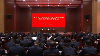 【视频】2026年市禁毒委第一次全体（扩大）会议暨全市进一步深化政法队伍突出问题集中教育整治部署会议召开