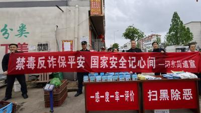 汈东街道开展国家安全教育日主题宣传活动