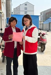 以文明祭哀思 以新风护清明 ——汈东街道长乐村开展文明新风倡导行动