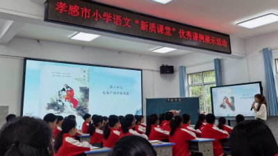 马口小学教联体教师孝感展示《草船借箭》获好评