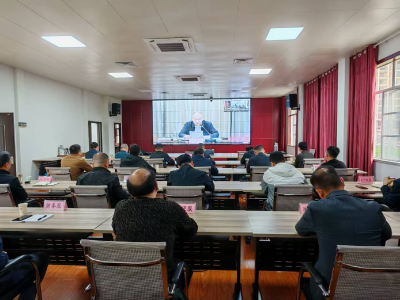 锚定安全底线！汉川市水利和湖泊局组织收看孝感市水旱灾害防御暨水库安全度汛视频会议