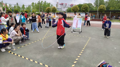 绳采飞扬！东风小学教联体春季跳绳比赛火热开赛