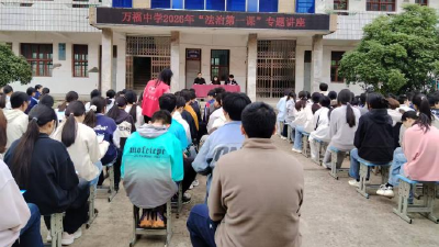 沉湖镇开展4·15国家安全教育进校园活动