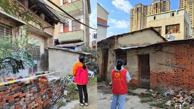 不漏一户！山后湾社区为自建房做“安全体检”