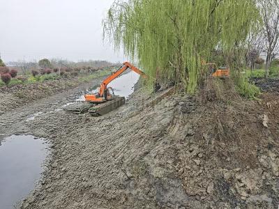 清淤疏渠惠民生  汈东街道“千渠万沟”整治行动加速推进