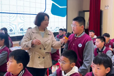 汉川外国语学校小学部举行新质课堂展示活动