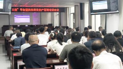 马口镇组织开展农村集体“三资”管理业务培训