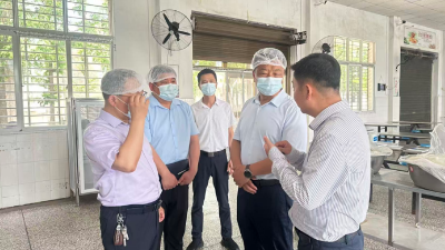 实地调研督落实 守护师生“舌尖安全”——汉川市多部门联合调研华严农场中学“校园餐”常态化治理工作