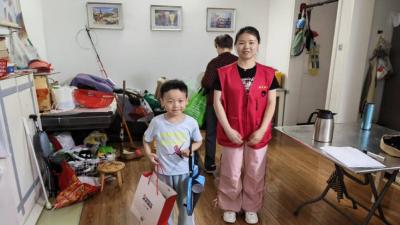 福星社区开展“六一”关爱儿童志愿服务活动