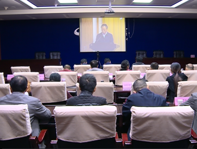 赤壁市组织收看全省计划生育工作电视电话会