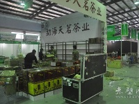 记者探会场 展交会即将开幕
