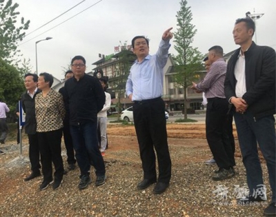 丁小强来赤壁市检查指导防汛工作时强调 压紧压实责任 确保安全度汛