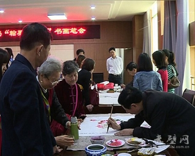 赤壁国地税联合举办“翰墨书税风”书画笔会