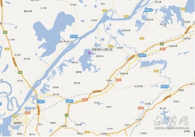 中国国际工程咨询公司专家对黄盖湖防洪治理工程可研报告进行调研评估