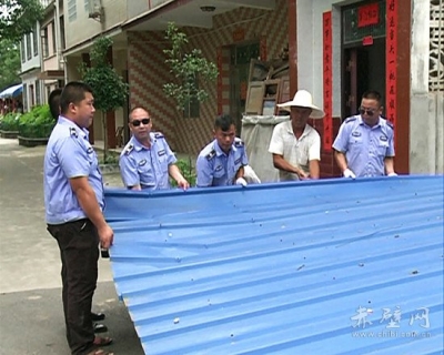 赤壁住建快速推进乡镇拆违