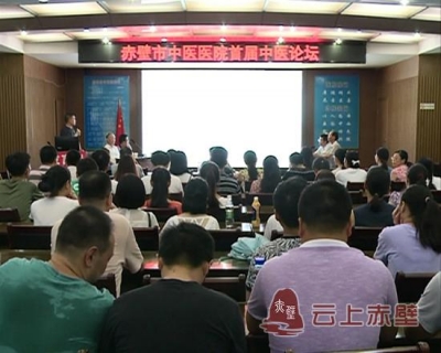 赤壁市中医医院举办首届中医论坛