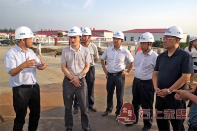 省发改委领导来赤壁市调研赤壁长江大桥项目建设进展情况