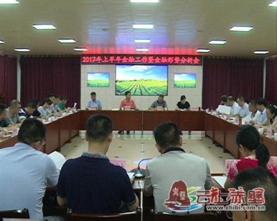 全市上半年金融工作暨金融形势分析会召开